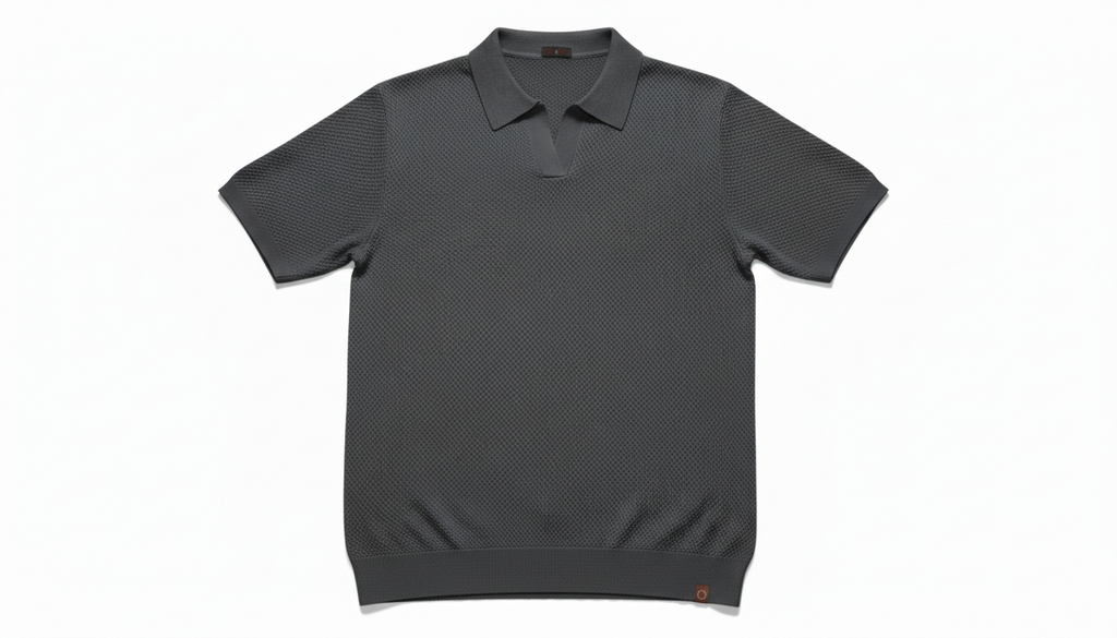 Textured Polo Shirt