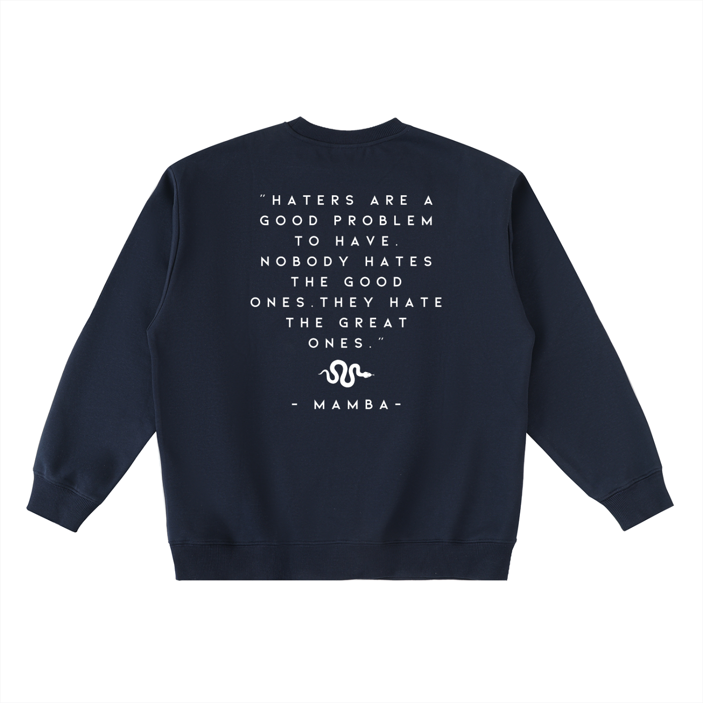 Ambition Oversized Crewneck Taped Sweatshirt 24