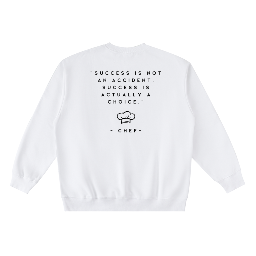 Ambition Oversized Crewneck Taped Sweatshirt 30