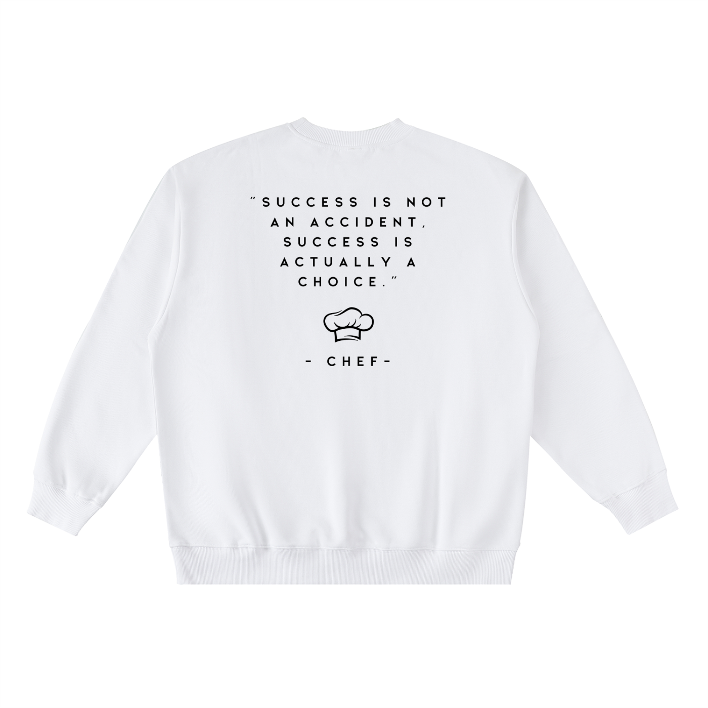 Ambition Oversized Crewneck Taped Sweatshirt 30