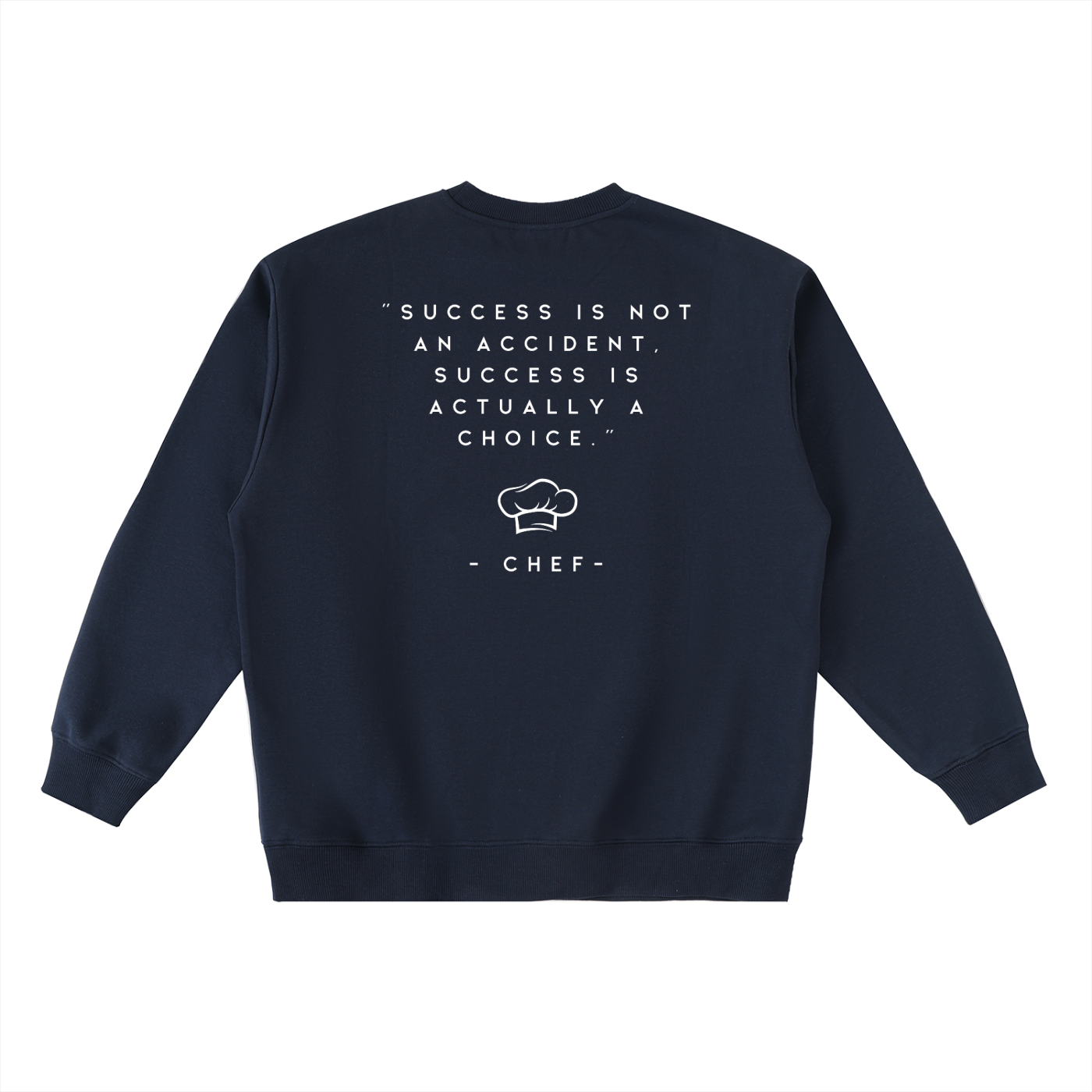 Ambition Oversized Crewneck Taped Sweatshirt Light Logo 30