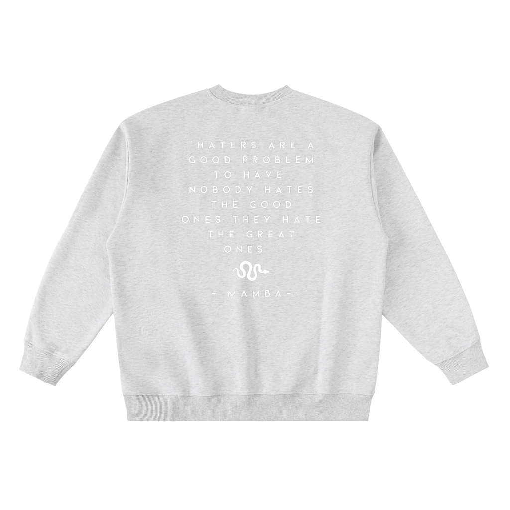 Ambition Oversized Crewneck Taped Sweatshirt 24