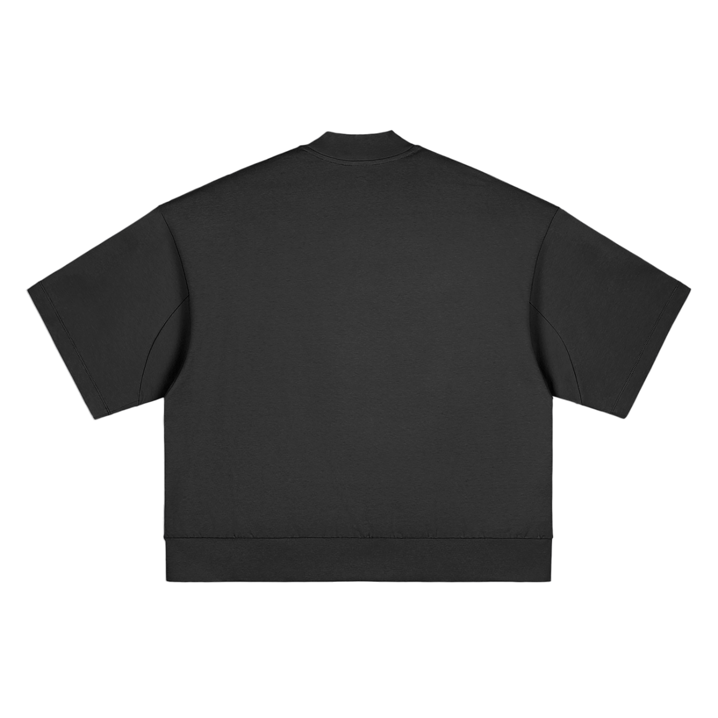 Amore Heavyweight Oversized Mock Neck T-shirt