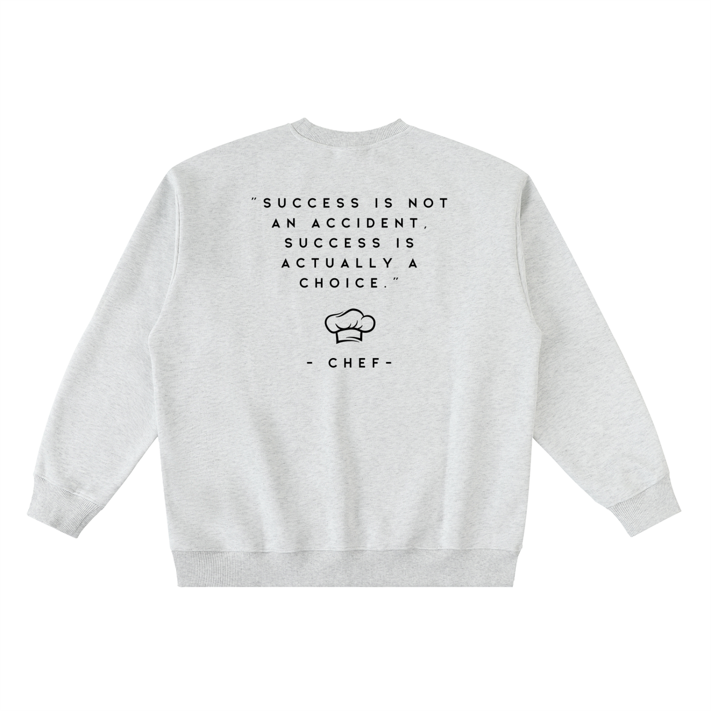 Ambition Oversized Crewneck Taped Sweatshirt 30