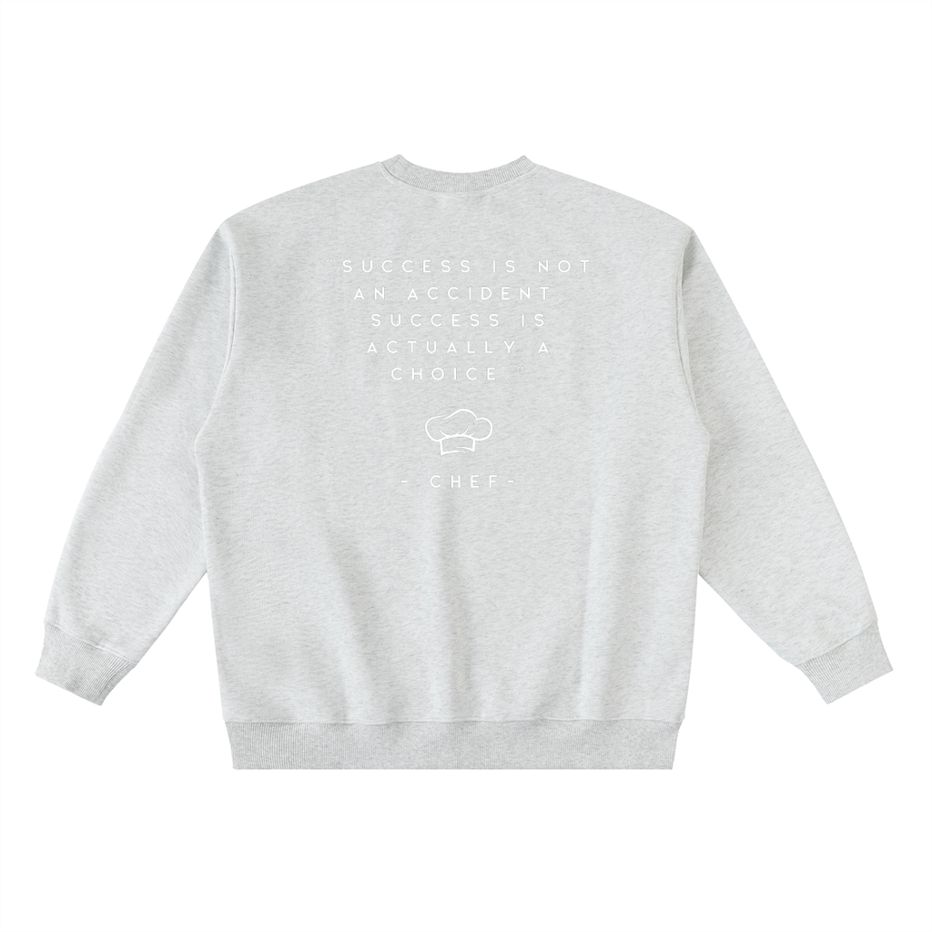 Ambition Oversized Crewneck Taped Sweatshirt Light Logo 30