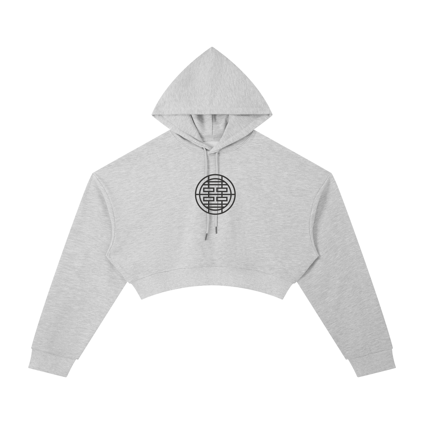 Amore Oversized Cropped Hoodie